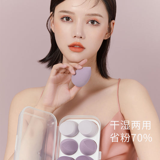 Li Jia's giant soft does not eat powder beauty makeup eggs send shelf makeup eggs dry and wet dual-use powder puff sponge makeup Foundation
