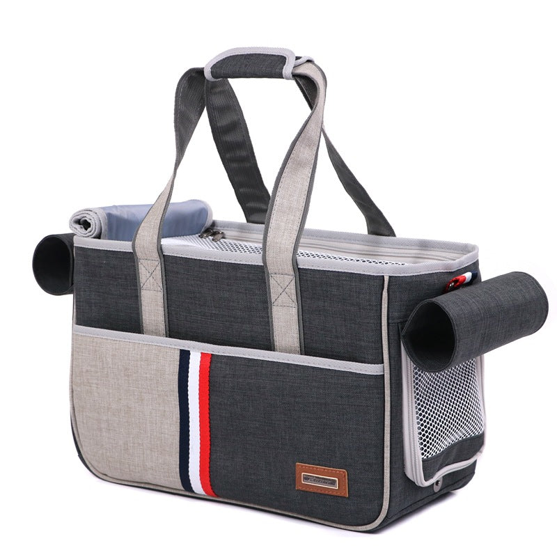 Cat Bag, Pet Bag, Large-Capacity Cat Bag, Dog Outing Shoulder Cross-Body Backpack, a Must-Have for Pet Travel
