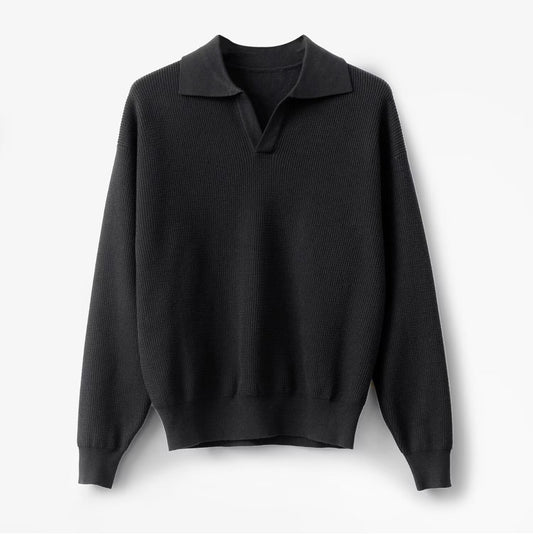 Men's Solid Color Loose Long Sleeves