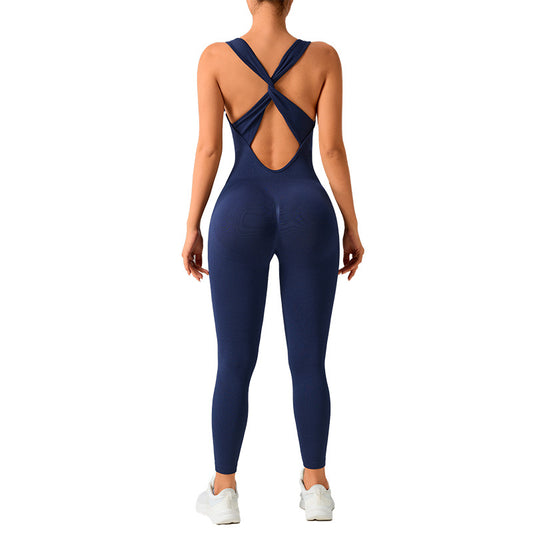 New Skinny Slimming Seamless Female Yoga Bodysuit