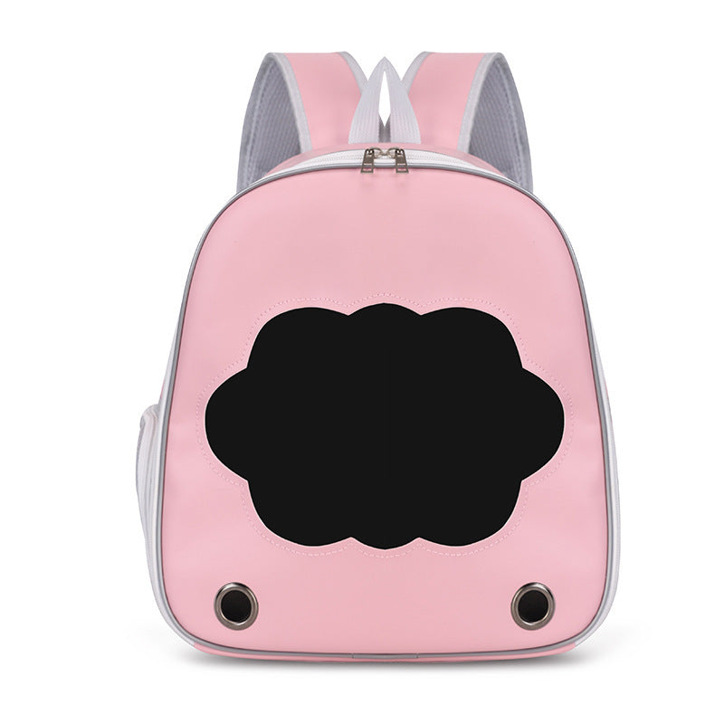 Pet Supplies Cat Carrier Backpack, Space-Style Bag, Light Transparent Pet Carrier, Comfortable and Breathable Cat Backpack, Large Capacity