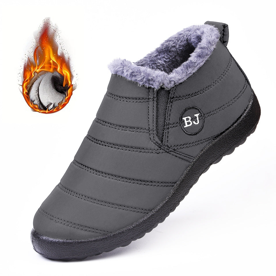 Cross-Border Large Size 36-47 Cotton Boots Soft Sole Waterproof Old Beijing Cotton Shoes Snow Boots Amazon Temu Dropshipping