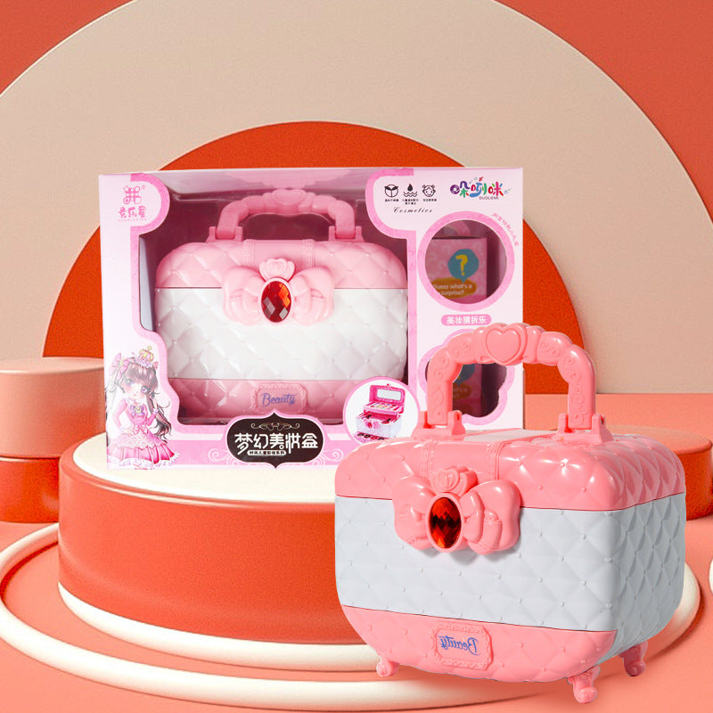 Factory Children Girl Princess Makeup Box Makeup Box suit Set Box Eye Shadow Full Set Performance Gift Box Toys Cross Border