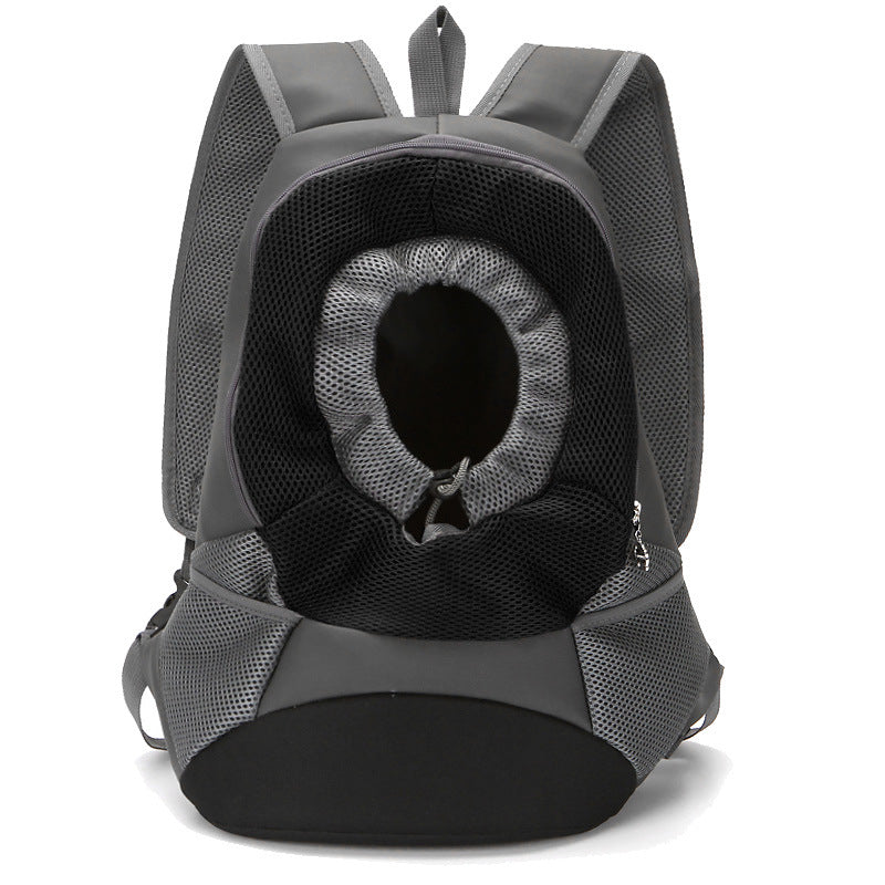 Pet backpack dog shoulder bag. dog out convenient travel dog bag pet supplies
