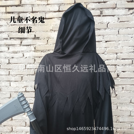 Halloween Cos Kidsren's Horror Death Zombie Devil Ghost Bar Stage Performance Masquerade Performance Costume