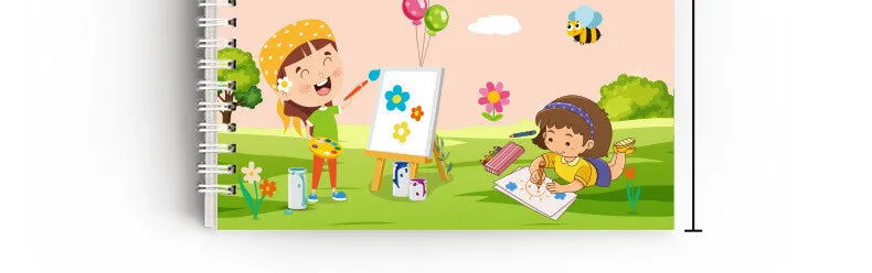 Magic Copybook Drawing Toys for Kids Montessori Reusable Pen Control Training Writing Sticker Learning Educational Toy Children