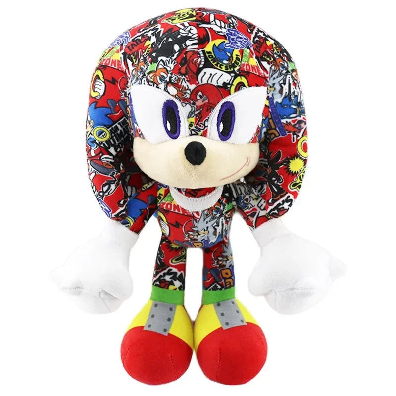 Sonic shadow peluches toy 20-45cm cartoon hedgehog Amy Rose knuckle tail soft stuffed doll child birthday Sonic peluches toys
