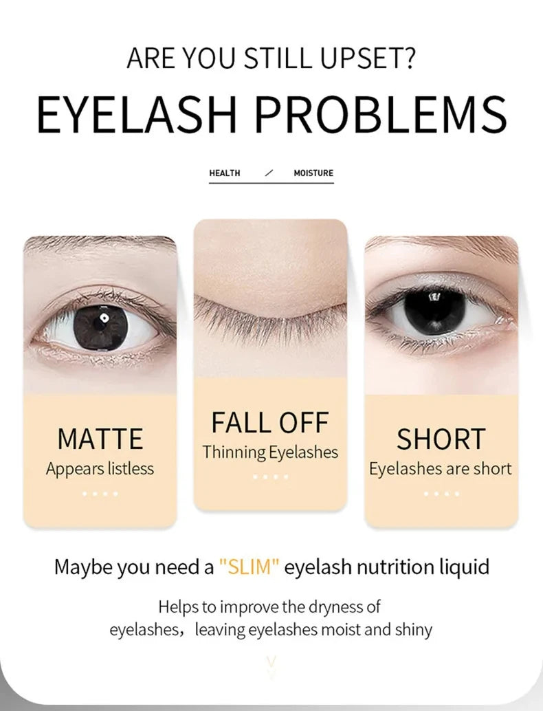 7-day eyelash growth essence natural curl long beauty and health roll