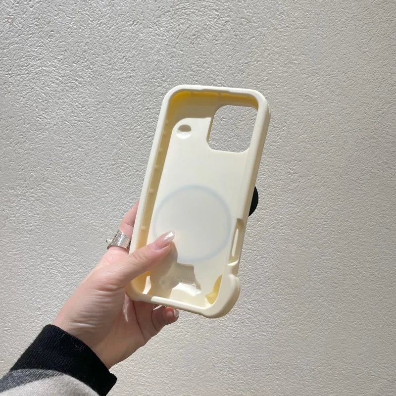 Baby pacifier Mickey Mouse Phone Case for iPhone 13 14 15 16 Pro Max 12promax DISNEY blow bubbles Soft silicone Cover Capa