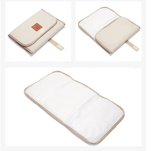 Nappy Diaper Changing Mat Waterproof Floor Change Play Mat Baby Portable Foldable Washable Compact Travel
