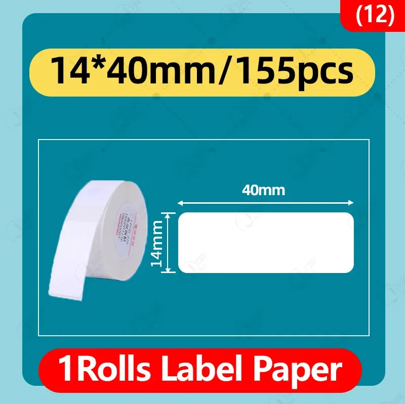 NIIMBOT D11/D110/D101/H1 Mini self-adhesive thermal label paper, price tag, stickers, item cla Label Sticker