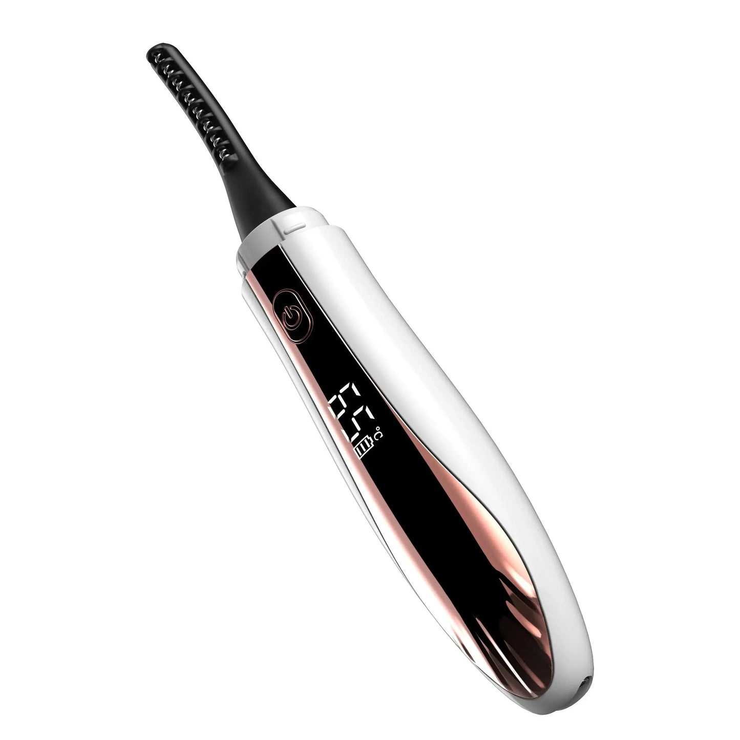 Heated Eye Lash Curler Natural Curling Makeup Revolution Portable Electric Eyelash Curlers Safe Anti-Burn Comb with LED Display