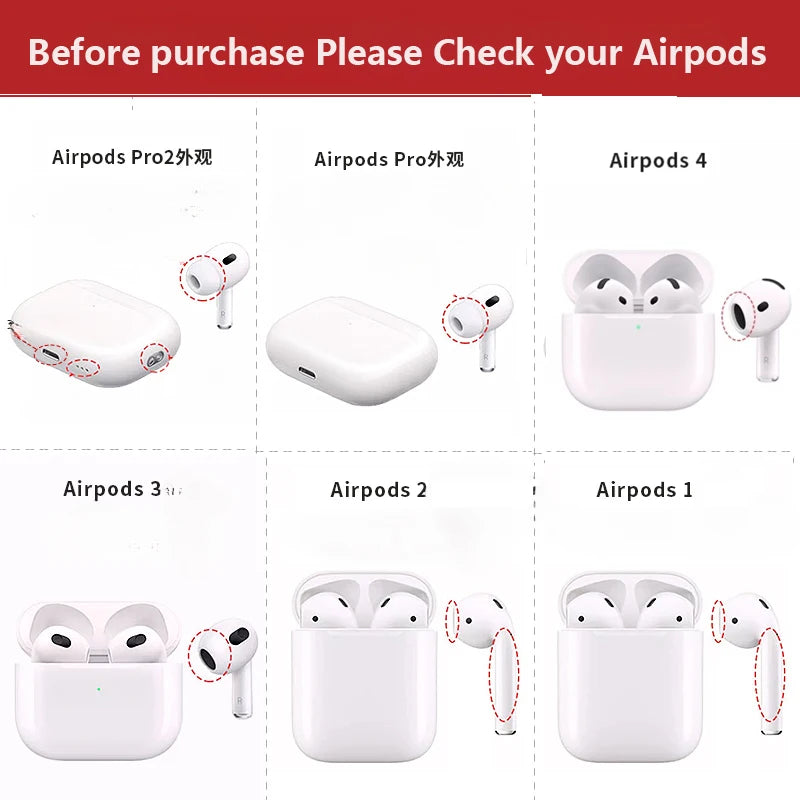 Plush cartoon Case for AirPods 4 Airpod 1 2 3 Pro Pro2 Bluetooth Earbuds Charging Box Protective Earphone Case Cover 