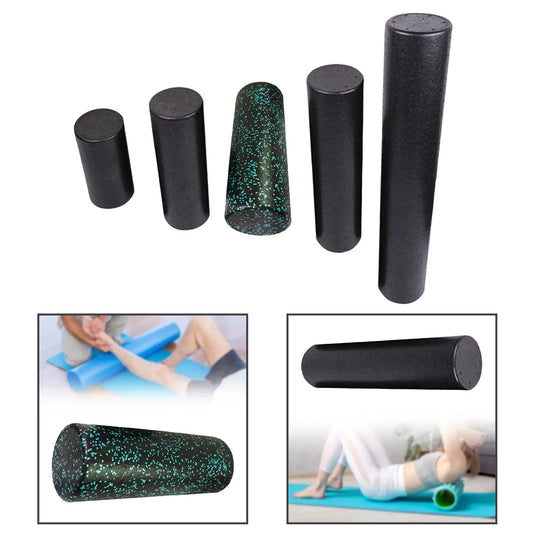 High Density Round Foam Roller Balance Trainer Lightweight Pilates Yoga Column for Arm Back Waist Leg Home Gym