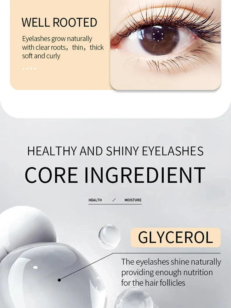 7-day eyelash growth essence natural curl long beauty and health roll