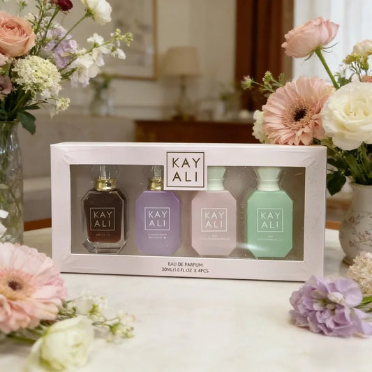 KAYALI Arabic Perfume Set 30ml X4 Long Lasting Luxury Unisex Portable Mini Fragrance Collection Sweet Rich Smooth Premium Exotic