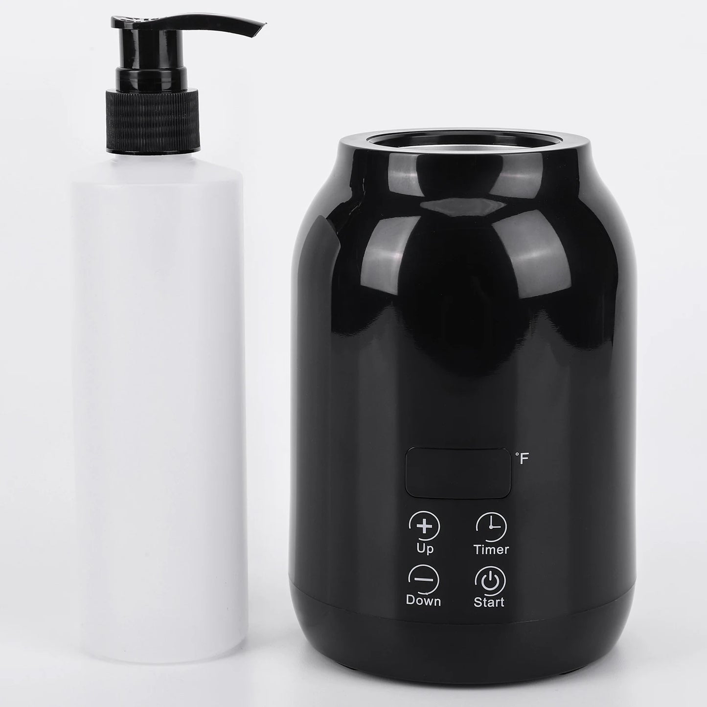 Massage Oil Warmer Digital Lotion Cream Heater LED Display Lotion Warmer Massage Oil Heater 2 Heat Modes Fast Heat Lotion Warmer