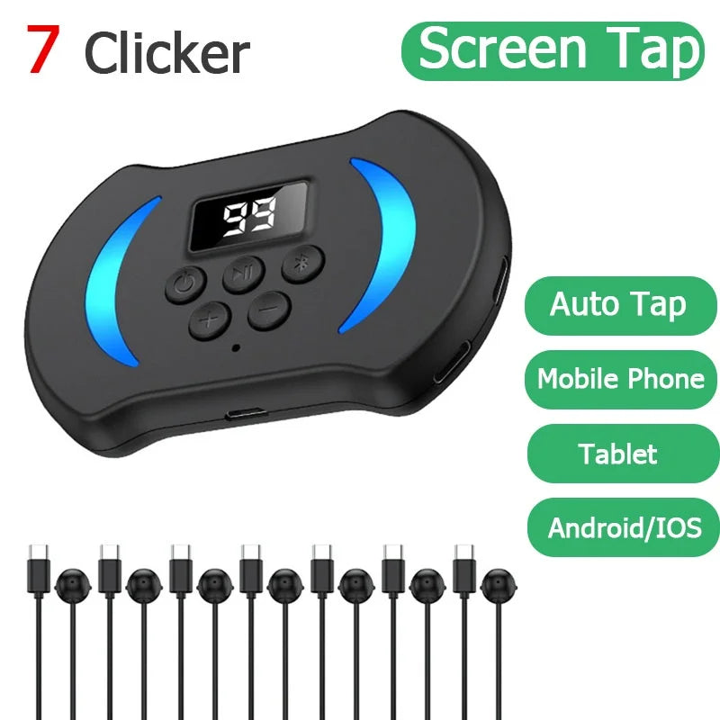 Auto Screen Clicker tiktok like tap smart speed adjustment Phone Pad Tablet laptop auto clicker