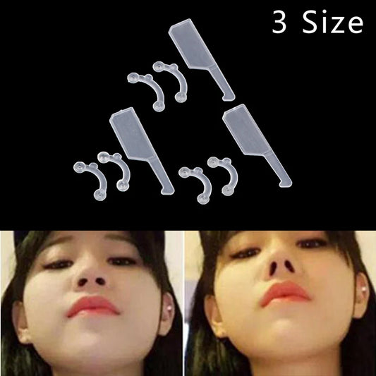 Nose Up Lifting Shaper 6PCS - Beauty Bridge Massage Tool Pain-Free Nose Corrector 3 Sizes