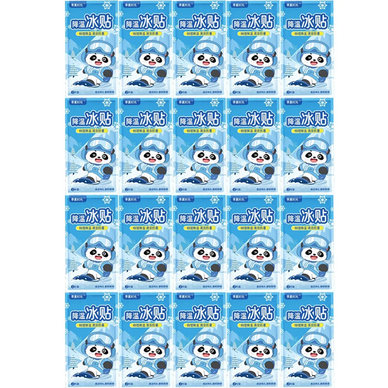 Summer cooling patches help relieve summer heat and provide comfort during travel and camping.