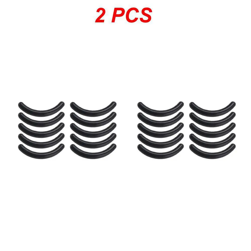 10/20/30 Pcs/set Black Replacement Eyelash Curler Refill Silicone Pads Makeup Curling Styling Tools Eyelash Replacement Tool