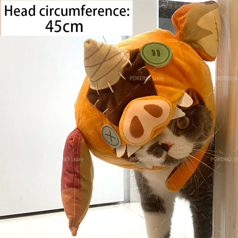 The Legend of Zelda Bokoblin Cosplay Headgear Plush Green Link Hat Zelda Shield Lizalfos Lynel Helmet Neck Costume Props Gift