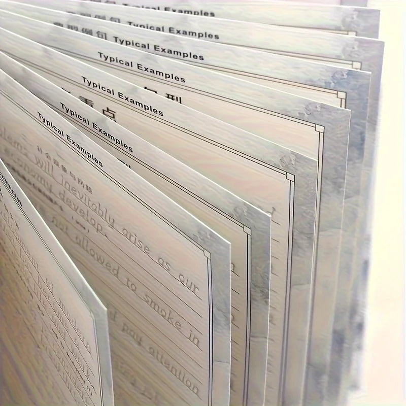 Reusable Italic Script Practice Copybook - English Alphabet & Calligraphy Handwriting Book for Improved Penmanship, Mixed Colors