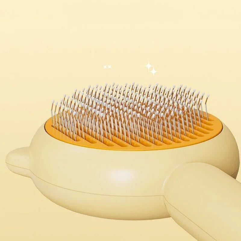 Washable Pressing Style Pet Comb Lovely Cat Needle Comb Waterproof and Easy to Clean Cat Dog Universal Hair Easy Clean Brush