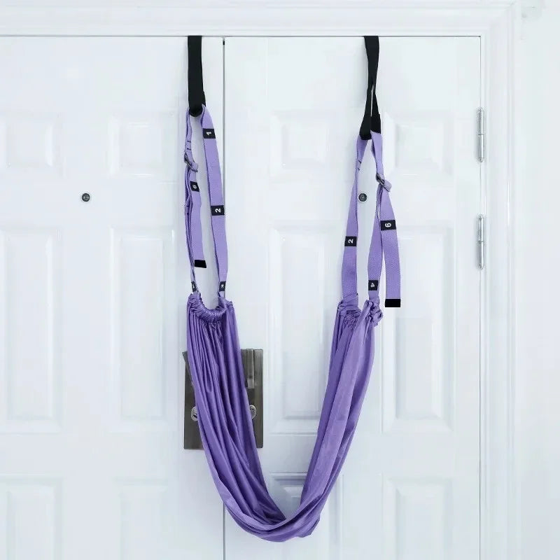 Adjustable Aerial Yoga Strap Hammock Swing Stretching Strap Anti-Gravity Inversion Yoga Hammock Belts Gym Training Device