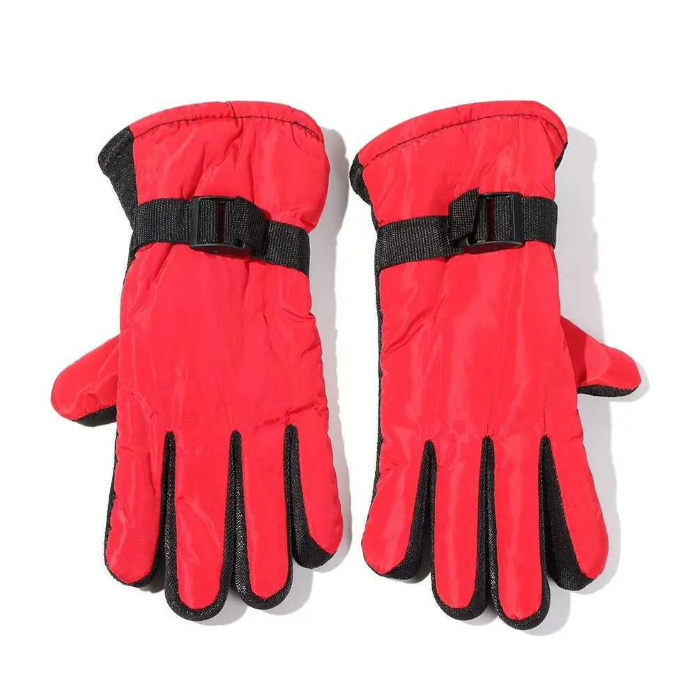 Kids & Adult Waterproof Ski Gloves - Windproof Winter Snow Gloves for Snowboarding