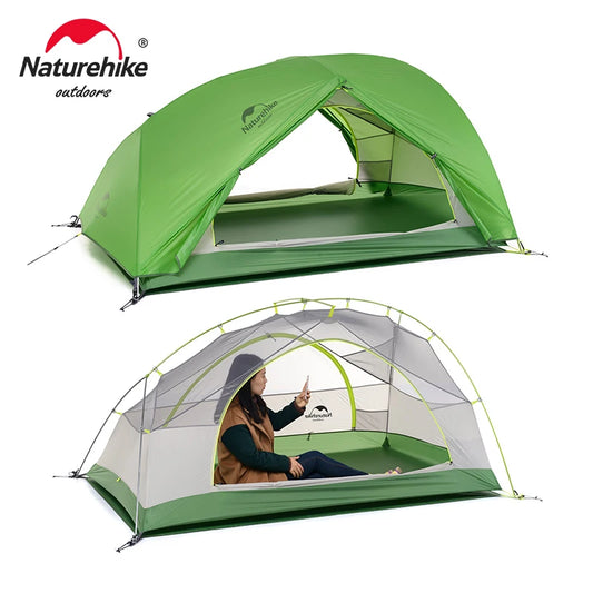 Naturehike Star River 2 UL Tent 2 Person Ultralight Waterproof Camping Double Layer 3 Seasons Outdoor Travel Hiking Fishing Tent