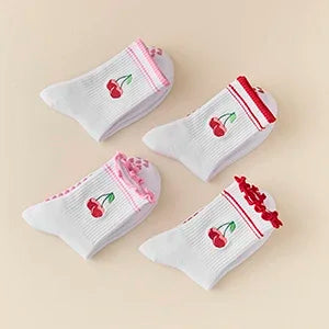 3 pairs, Cute 3 Pairs Pilates Socks with Grips Ruffle Yoga Sock Grip Socks for Women