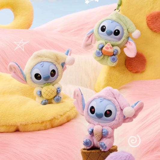 Miniso Co-Branded Disney Stitch Has To Take A Bite Of A Series Of Enamel Blind Box Children'S Toys No Matter How Sleepy It Is