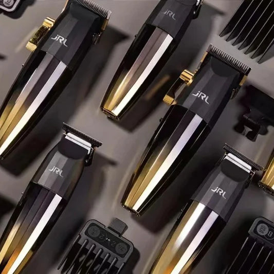 JRL 2020C Professional Hair Clipper - Silent Electric Barber Clipper for Precision Cutting