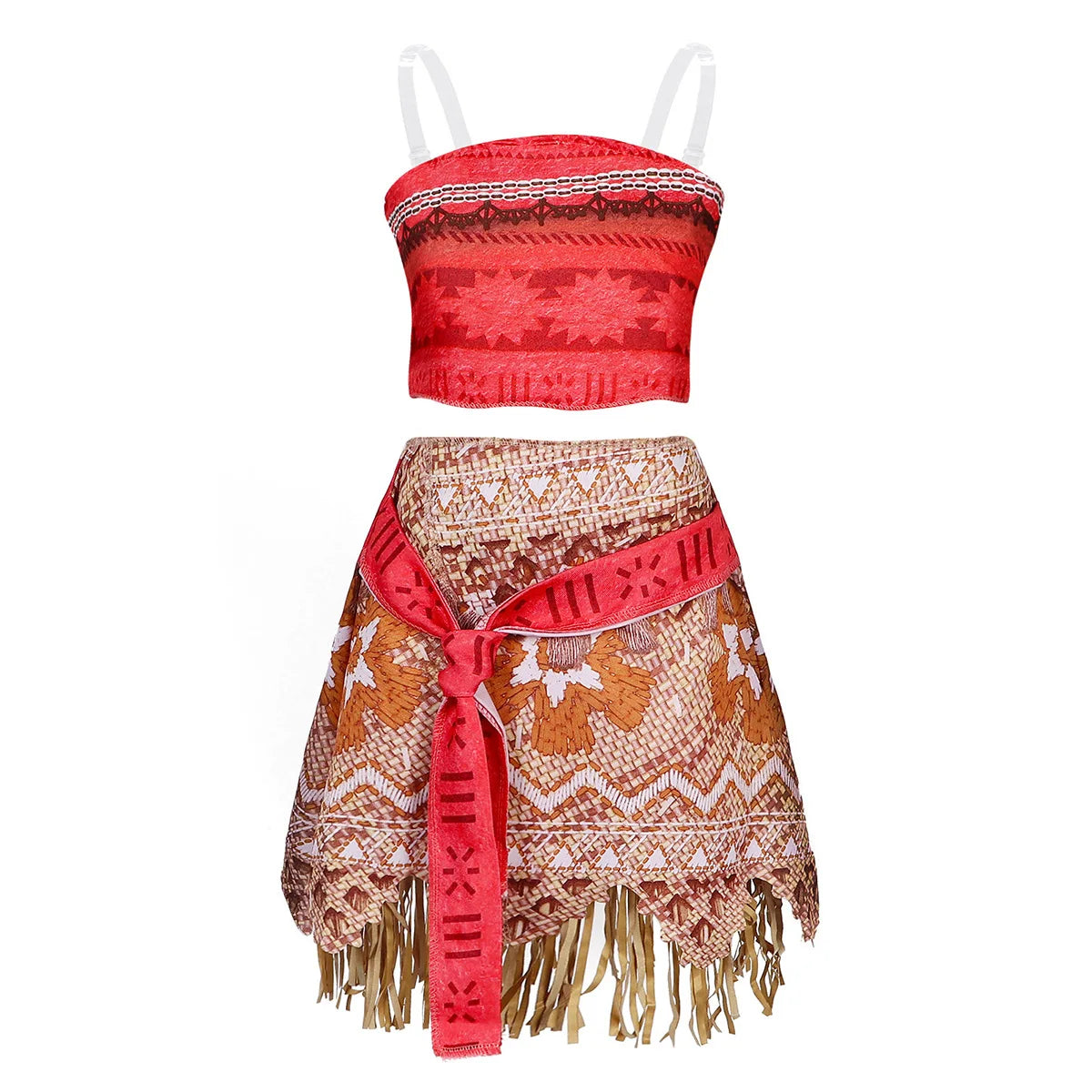 Cute Moana 2 Princess Dress Hollow out Boice Girls Disneyland Trip Vaiana Cosplay Costume Toddler Carnival Birthday Party Frock