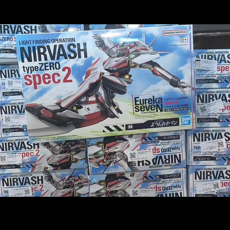 Bandai Psalms of Planets Eureka SeveN NIRVASH spec2 Action Figure Assembly Model Kit Toys Gift Collectible Ornaments