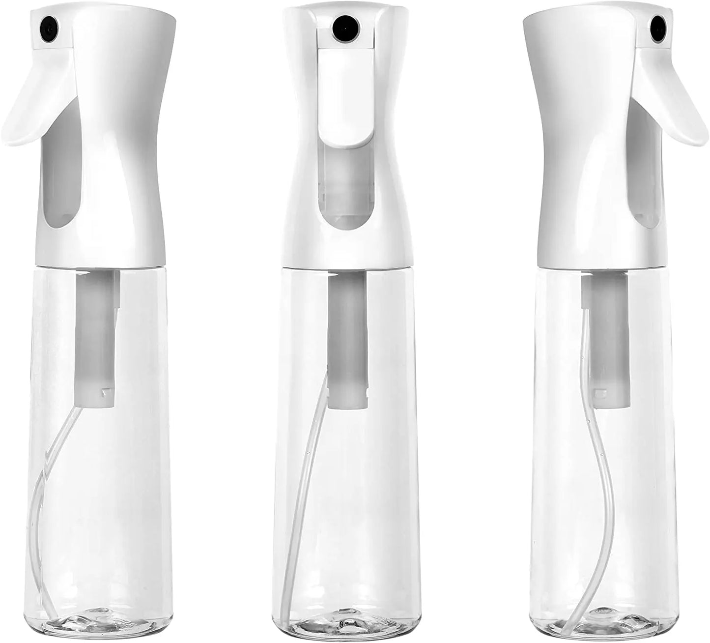 300ml Beauty Salon Continuous Spray Bottles Hairdressing Pressure Sprinkling Bottle Barbershop Hairstyling Atomizer Container