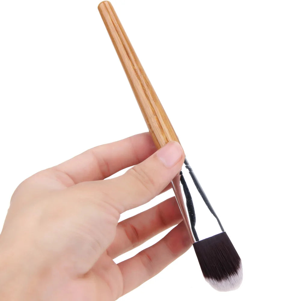 BB Creams Scrubber Multifunctional Foundation Liquid Applicator Bamboo Handle Reusable Valentine Day Gift Face Beauty Tool