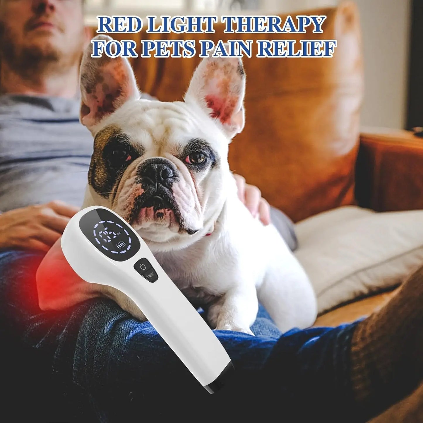 Cold Laser Therapy Device 4x808nm Infrared Light Therapy Pain Relief Device for Joint&Muscle&Back Reliever with Free Goggles