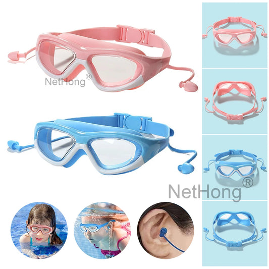 Kids Anti-Fog Swimming Goggles Pool Swim Glasses For Children Boys Girls Swim
