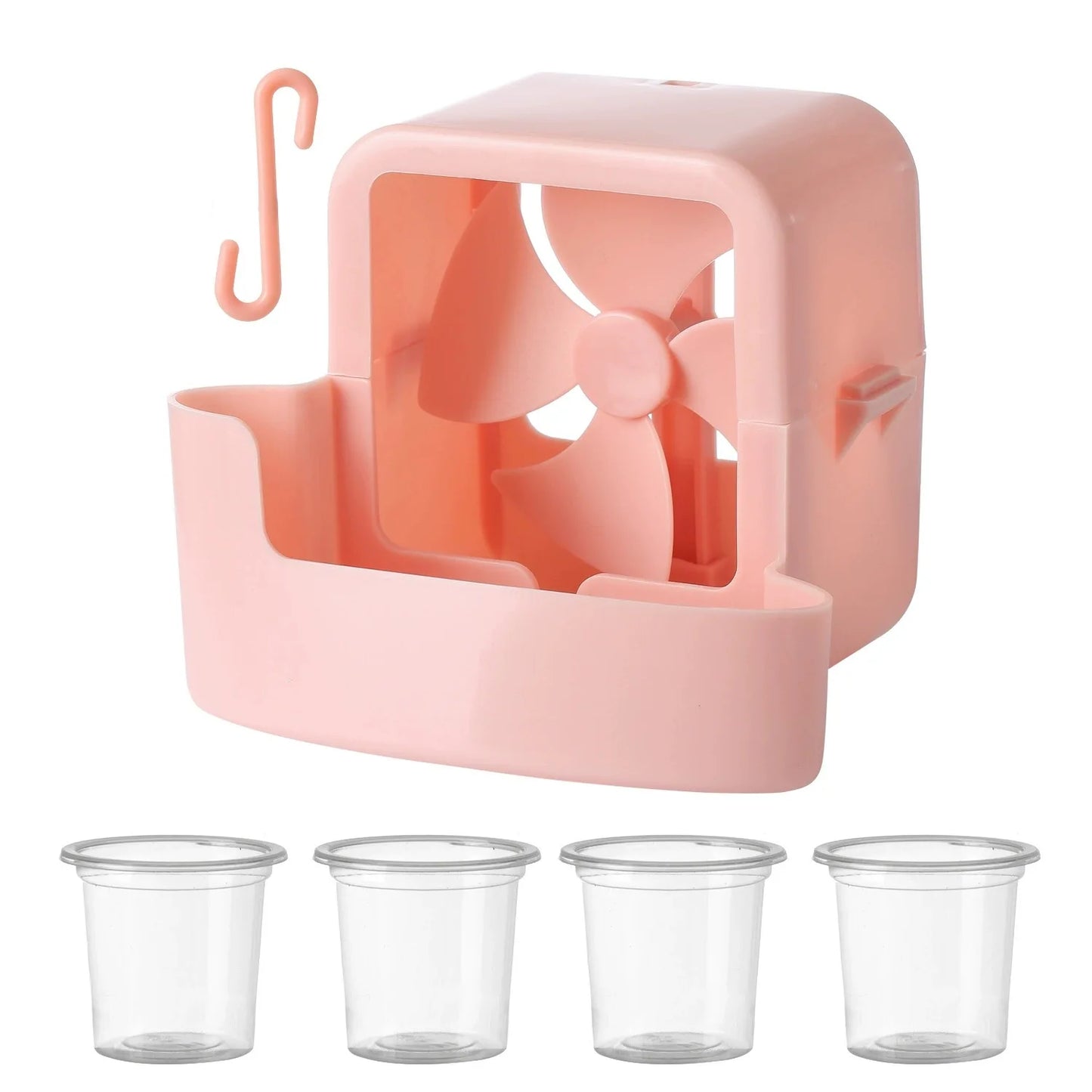 Summer Cooling Artifact Electric Fan Cooling Household Floor Fan Desktop Fan Clip-on Ice Cube