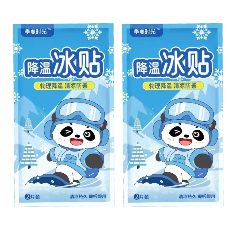 Summer cooling patches help alleviate the high temperatures in summer, provide comfort during travel and camping.