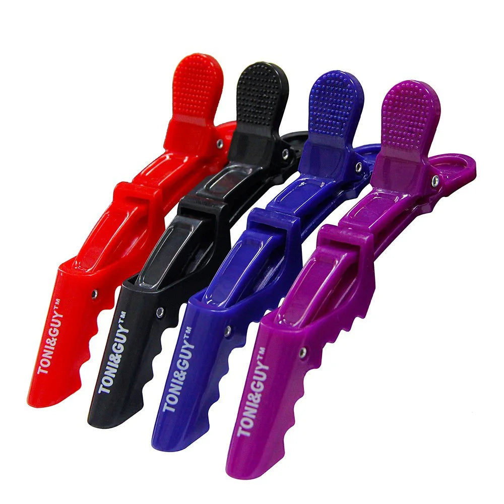 Pink Pro Barber Hair Clips Hairdressing Clamps Claw Hair Sectioning Clip For Salon Hairstyling Hairdresser Accessories