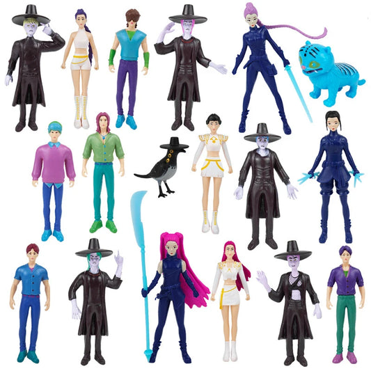 Anime Blind Box Figures - 24 Piece KPop Demon Hunters Collection (5.3-11.5cm)