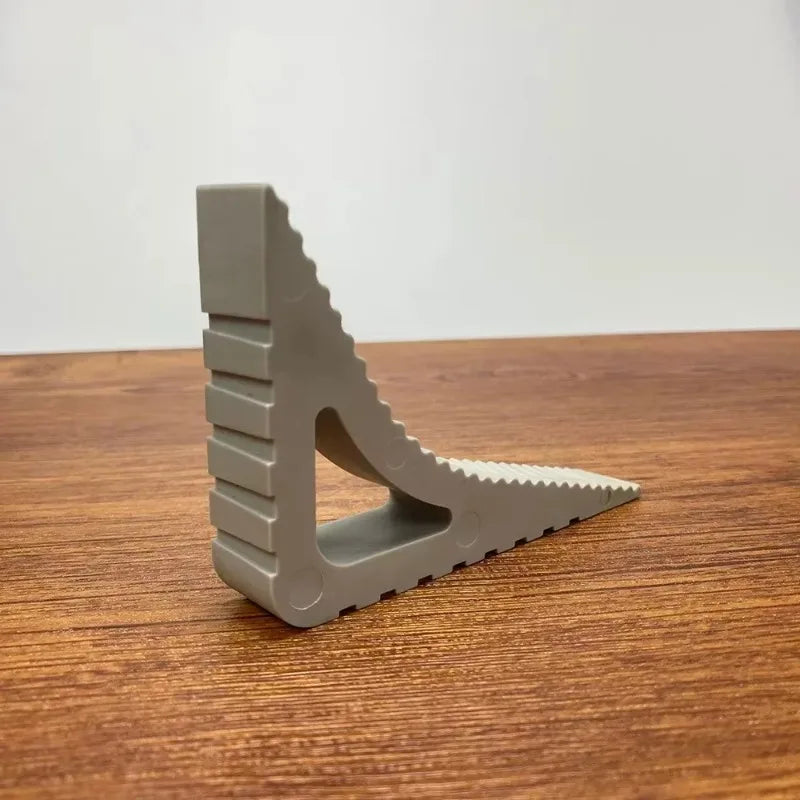 Türstopper aus Gummi für Zuhause und Büro, Antikollisions-Türstopper, wiederverwendbarer Bodenblock, Türkeil, Türstopper für Fenster