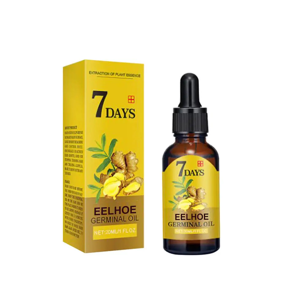 Hair Growth Serum Fast Growing Hair Essential Oil Beauty Hair Care 10/20/40ml Dense Regrowth Ginger Hair Promoting Regeneration