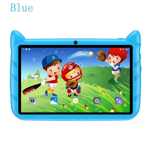 2024 New 7-inch WIFI Children's Tablet Four Core 4GB RAM 64GB ROM Game Education Children's Gift Android 9.0