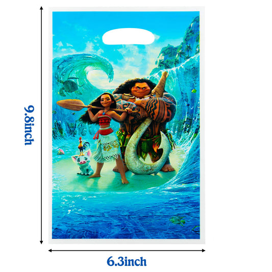 Moana Goodie Bags Party Favors Cute Moana Themed Birthday Party Candy Treat Gift Bags Party Supplies Decoration Baby Shower