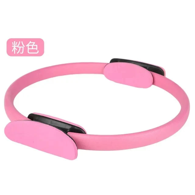 1Pcs Yoga Pilates Ring Non-slip Sports Resistance Ring Fitness Shaping Ring Pelvic Floor Muscle Training Fitness Yoga Equipment