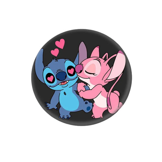 Disney Lilo & Stitch Mobile Holder Phone Cases Accessories Stitch Folding Phone Stand Desktop Grip Tok Cellphone Bracket Gifts